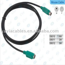 Cable de extensión PS / 2 de alta calidad para teclado / ratón